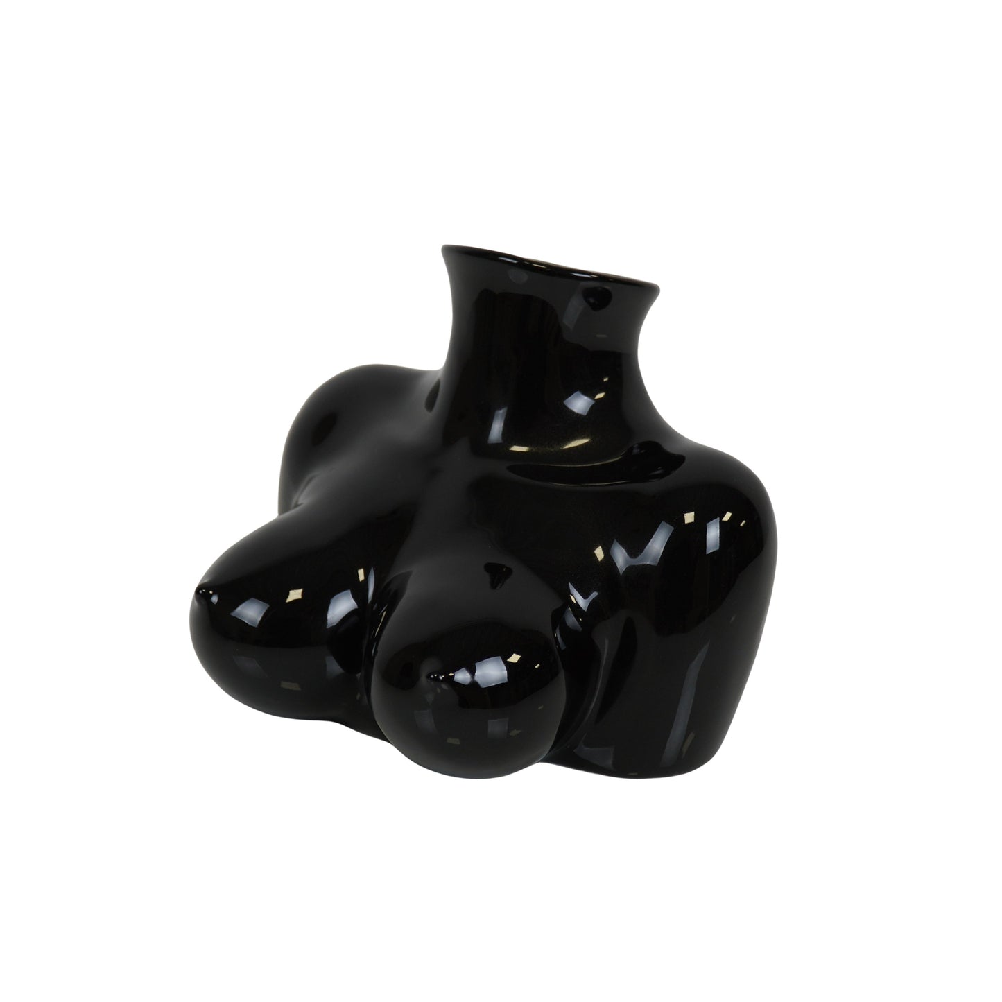 Femme in Form – Black Ceramic Vase