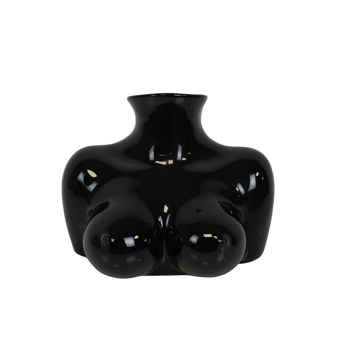 Femme in Form – Black Ceramic Vase