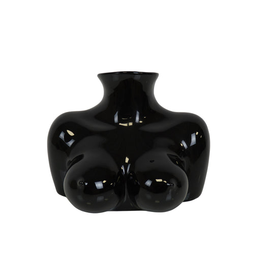 Femme in Form – Black Ceramic Vase
